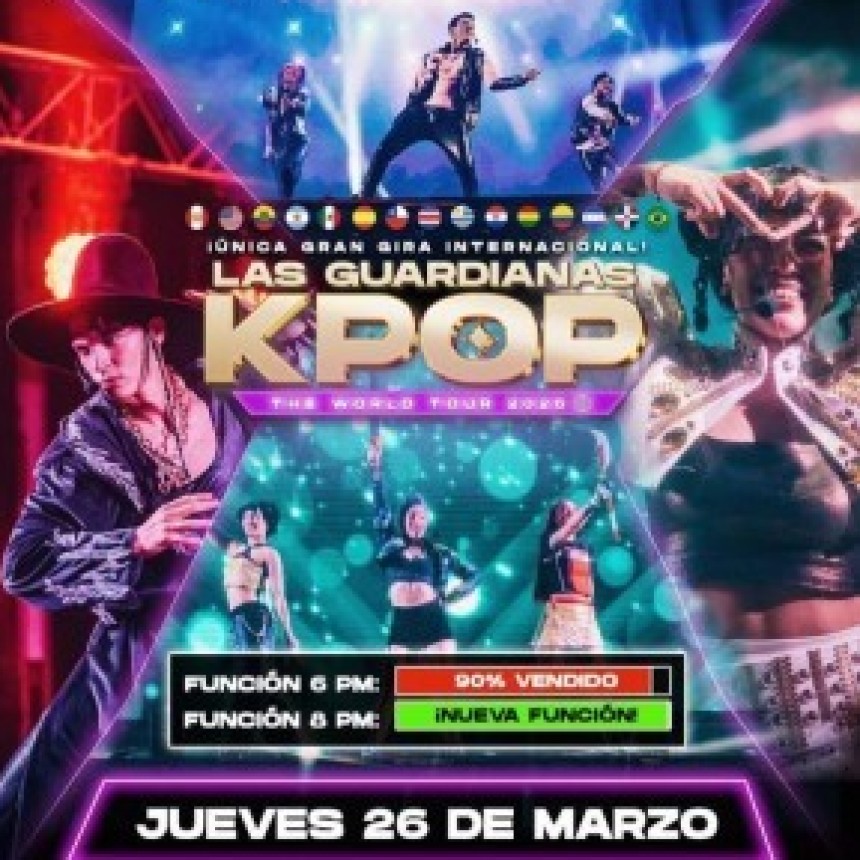 26/3 - &iexcl;Las Guardianas K-Pop! llegan a Santa Fe