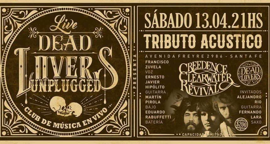 13/4 - Tributo - Creedence Clearwater Revival - DeadLovers Unplugged