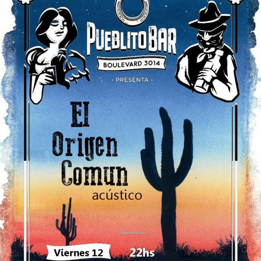 12/4 - El Origen Com&uacute;n + MNC en Pueblito bar