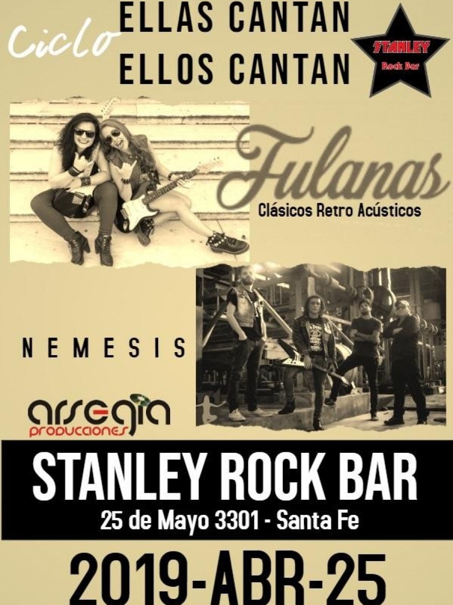 25/4 - Ciclo ELLAS CANTAN, ELLOS CANTAN