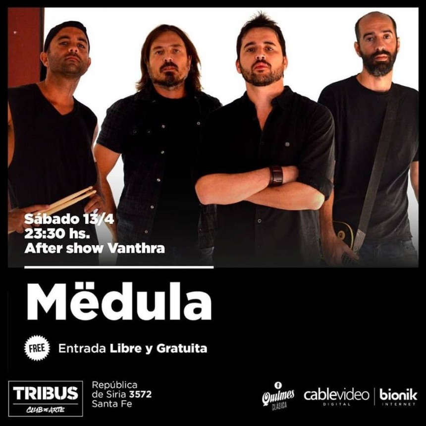 13/4 - M�DULA en Tribus en la medianoche