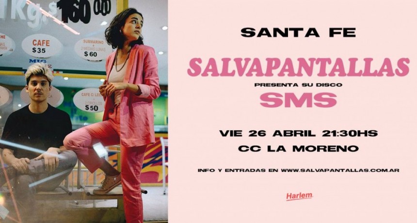 26/4 - Salvapantallas en Santa Fe | Gira SMS
