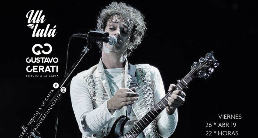 26/4 - -Gustavo Cerati Tributo a la Carta en Vivo !