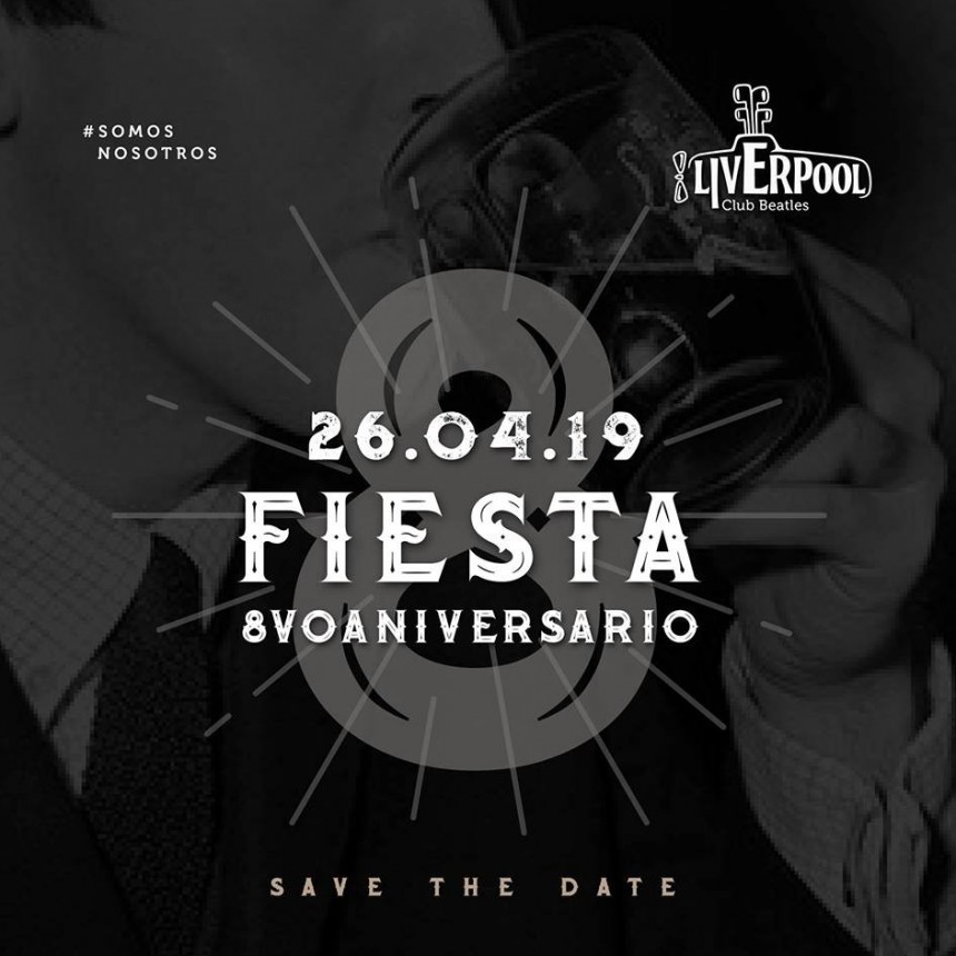 26/4 - Fiesta 8&deg; Aniversario!