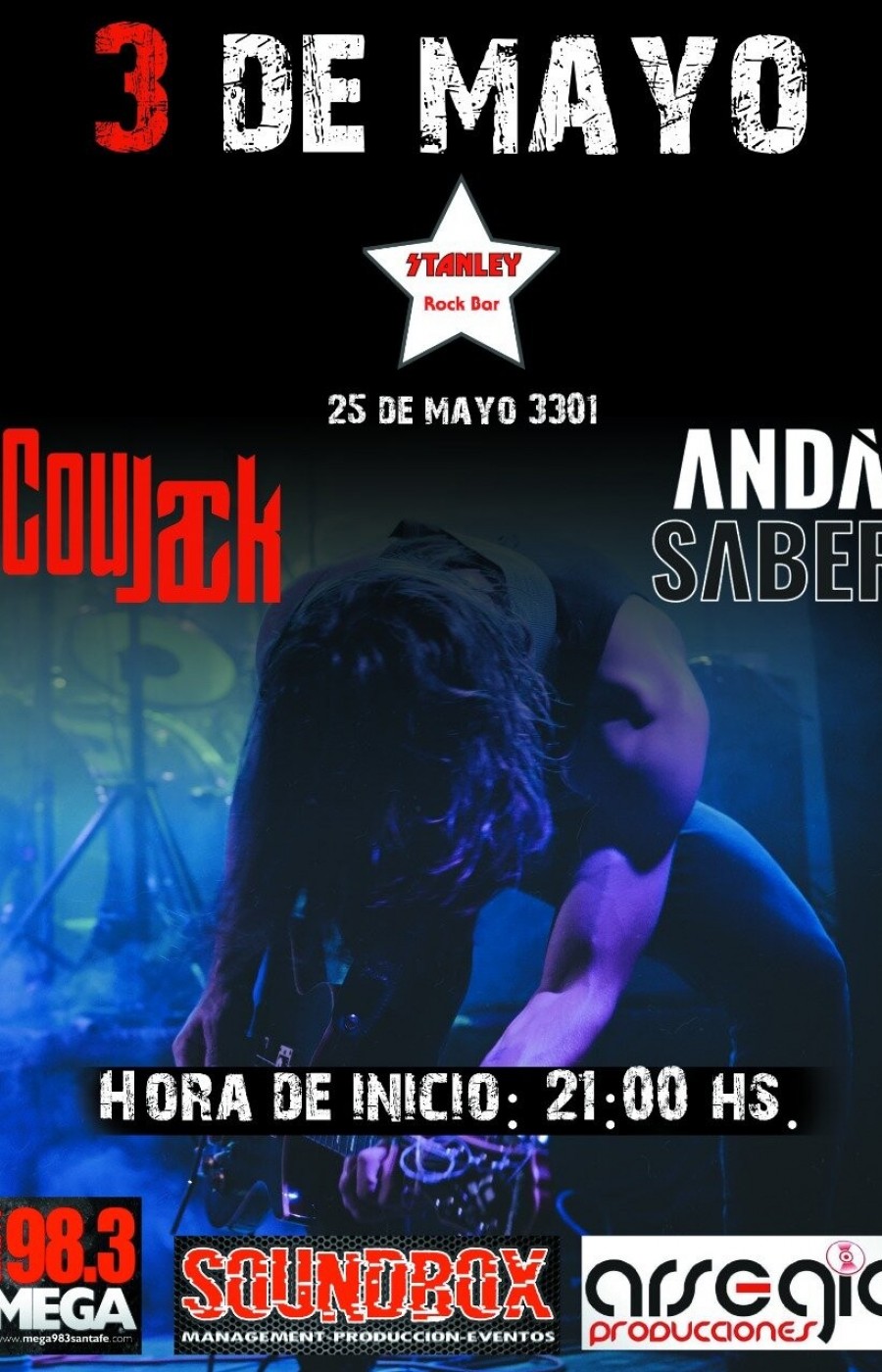 3/5 - Coujack Junto a Anda Saber en Stanley Rock Bar