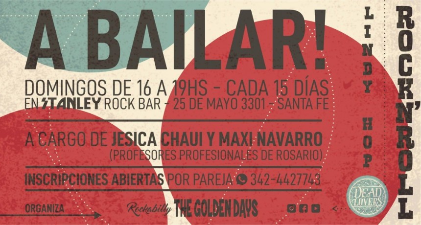 5/5 - A Bailar - Clases de Rockn'Roll y Lindy Hop en Santa Fe