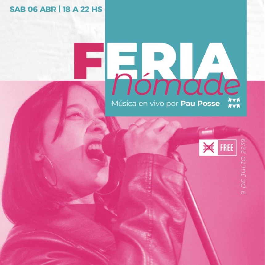6/4 - Feria N&oacute;made + m&uacute;sica en vivo en DEMOS