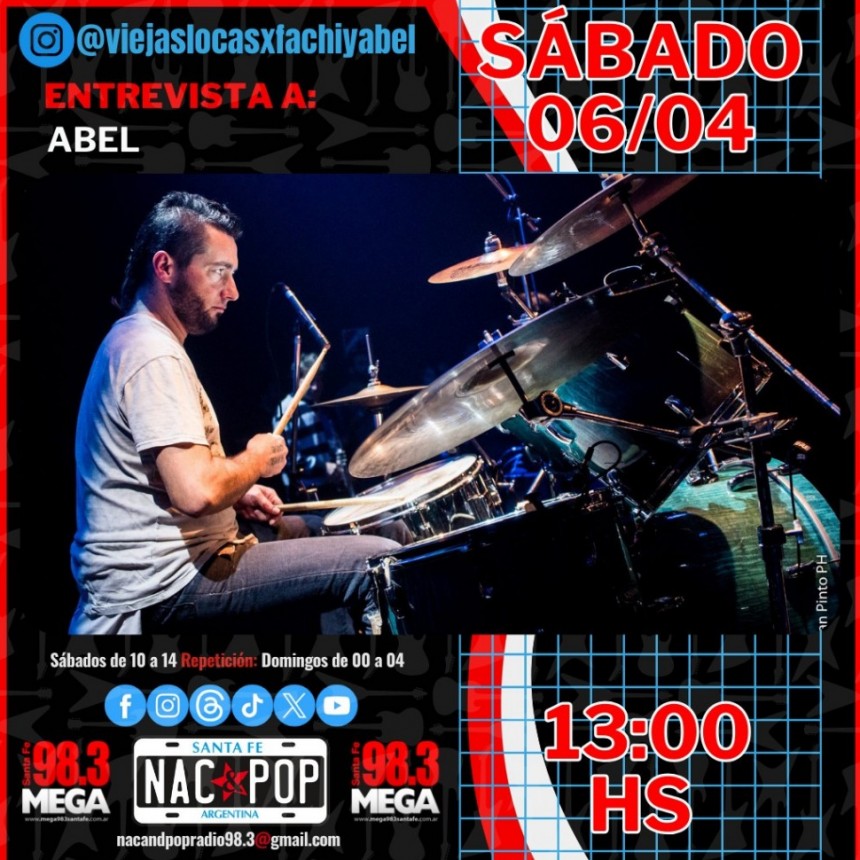 ABEL de Viejas Locas en NAC & POP