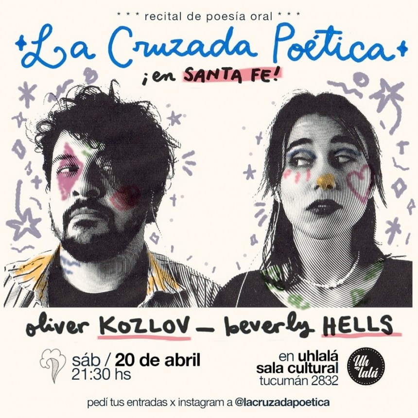 20/4 - RECITAL DE POES&Iacute;A ORAL en Uh lala