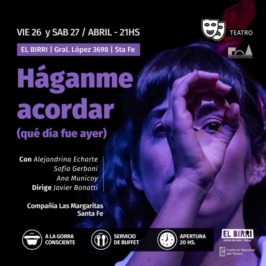 Viernes 26 y s�bado 27/4: 