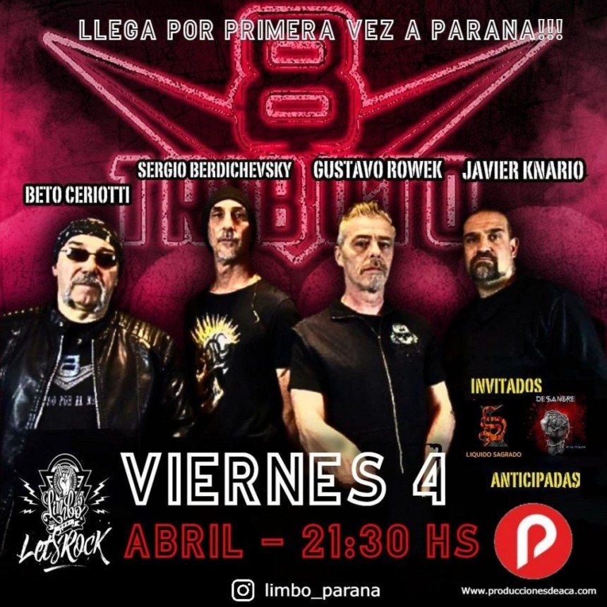 4/4 - V8 Tributo en Limbo