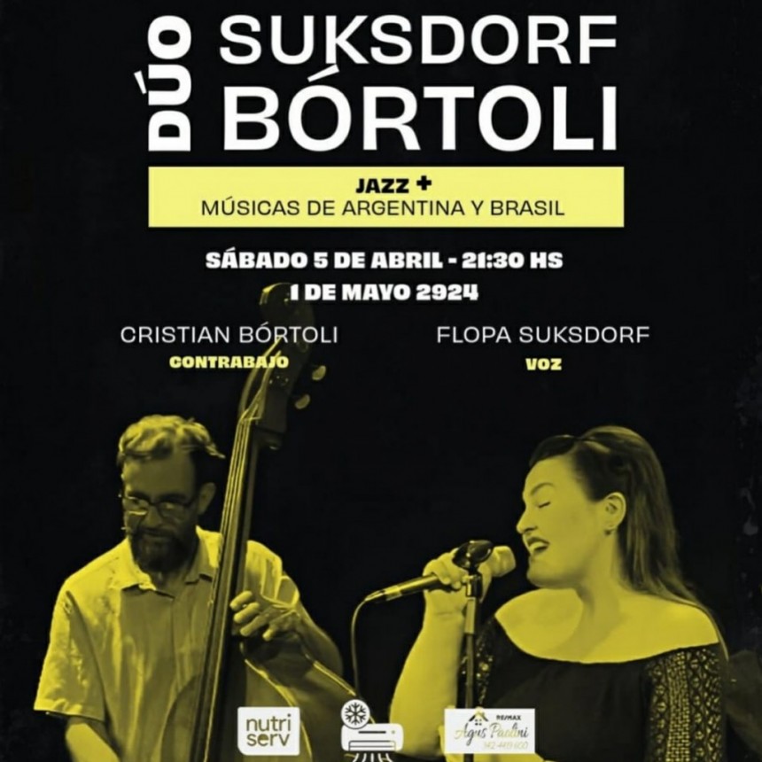 5/4 - DÚO SUKSDORF - BÓRTOLI en El Taller
