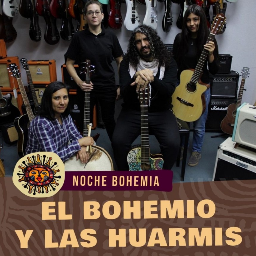 11/4 - El Bohemio y Las Huarmis en EL Solar de la Artes