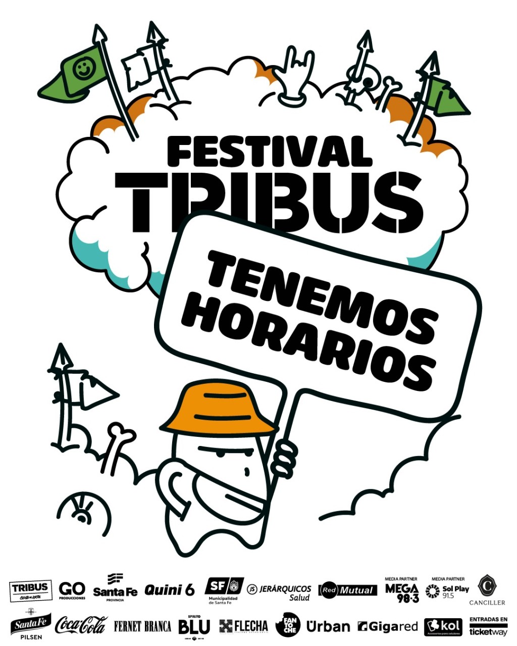 Se viene el 2do Festival de Tribus y tiene horarios y escenarios confirmados.