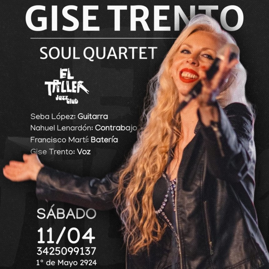11/4 - GISE TRENTO SOUL QUARTET