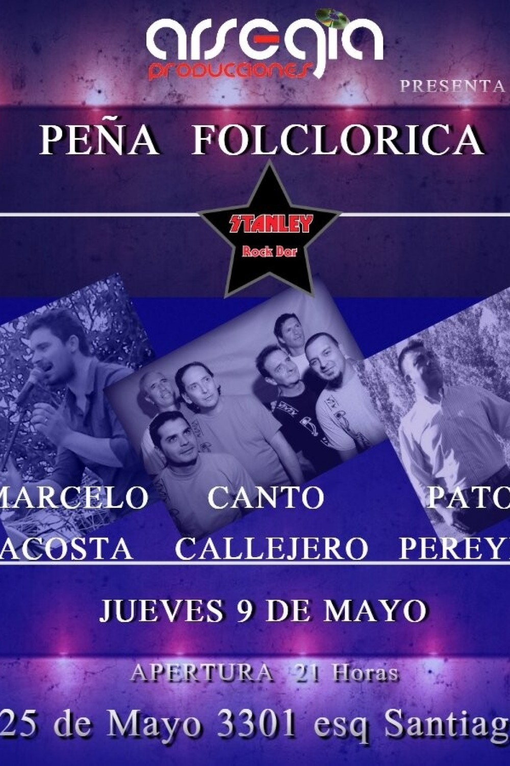 9/5 - PE&Ntilde;A FOLCLORICA en Stanley