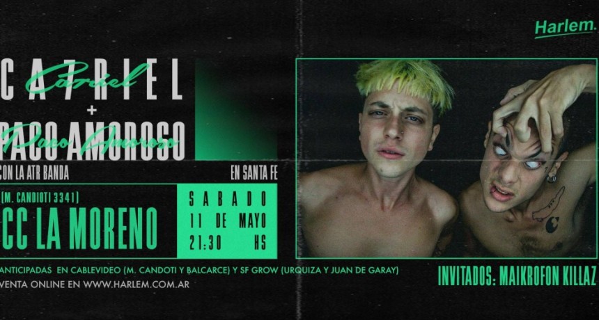 11/5 - Ca7riel y Paco en Santa Fe | ATR BANDA