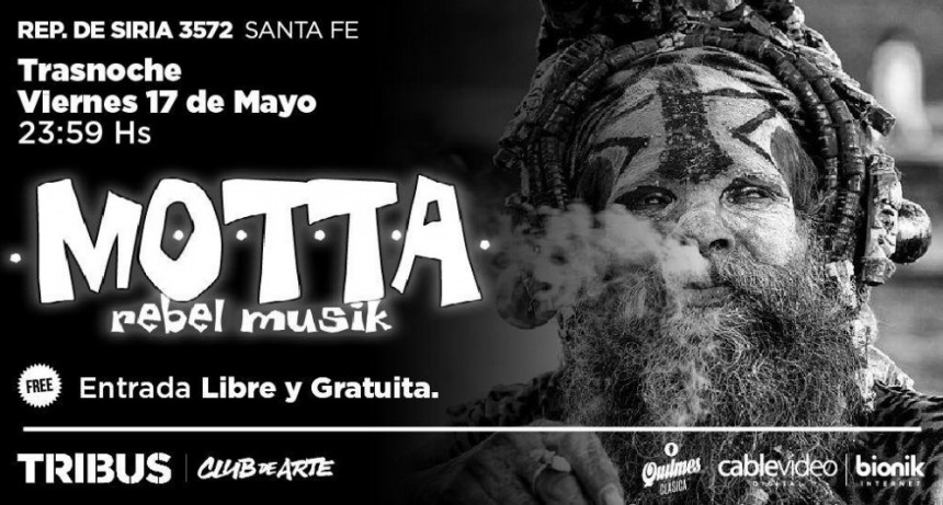 17/5 - MOTTA | Tribus Club de Arte!