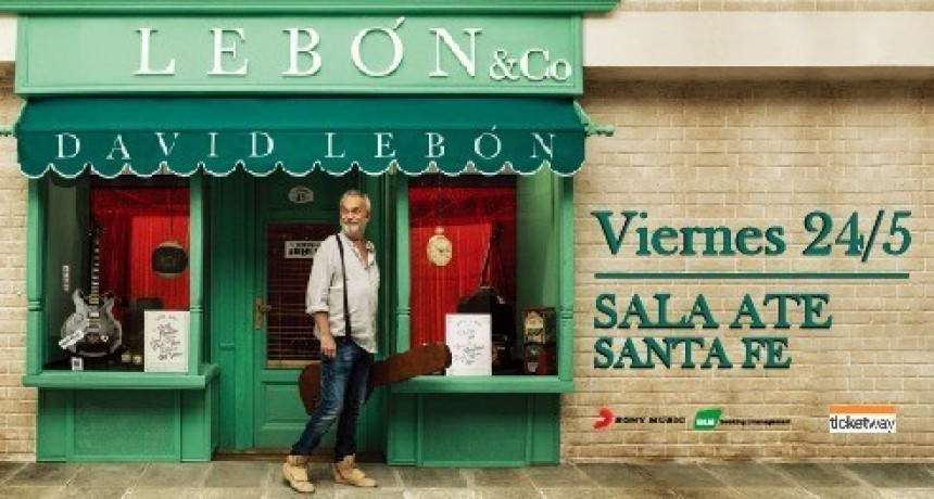 24/5 - David Leb&oacute;n en Santa Fe 
