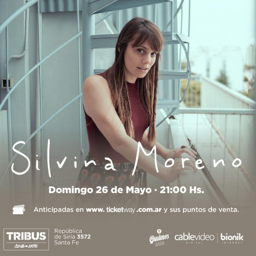 26/5 - SILVINA MORENO en Tribus
