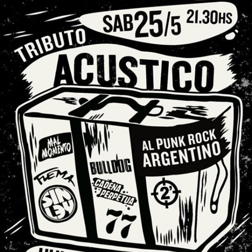 25/5 - Tributo Ac&uacute;stico al Punk Rock Argentino