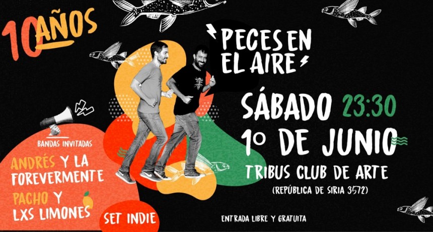 1/6 - Peces en el Aire - &iexcl;10 a&ntilde;os!