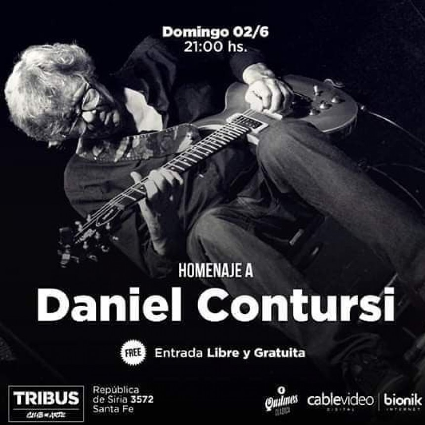 2/6 - HOMENAJE a Daniel Contursi en Tribus
