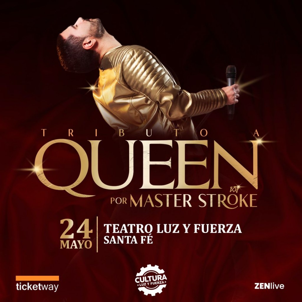 24/5 - Queen por Master Stroke en el Teatro Luz y Fuerza 