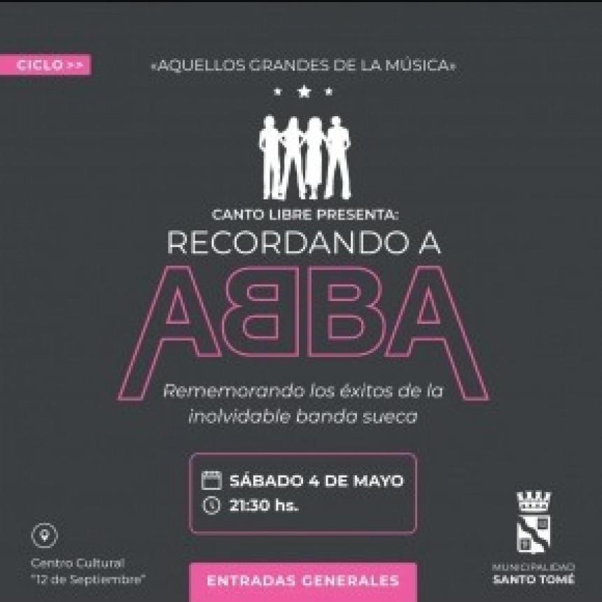4/5 - Ciclo &ldquo;Aquellos Grandes de la M&uacute;sica&rdquo; en Santo Tom&eacute;