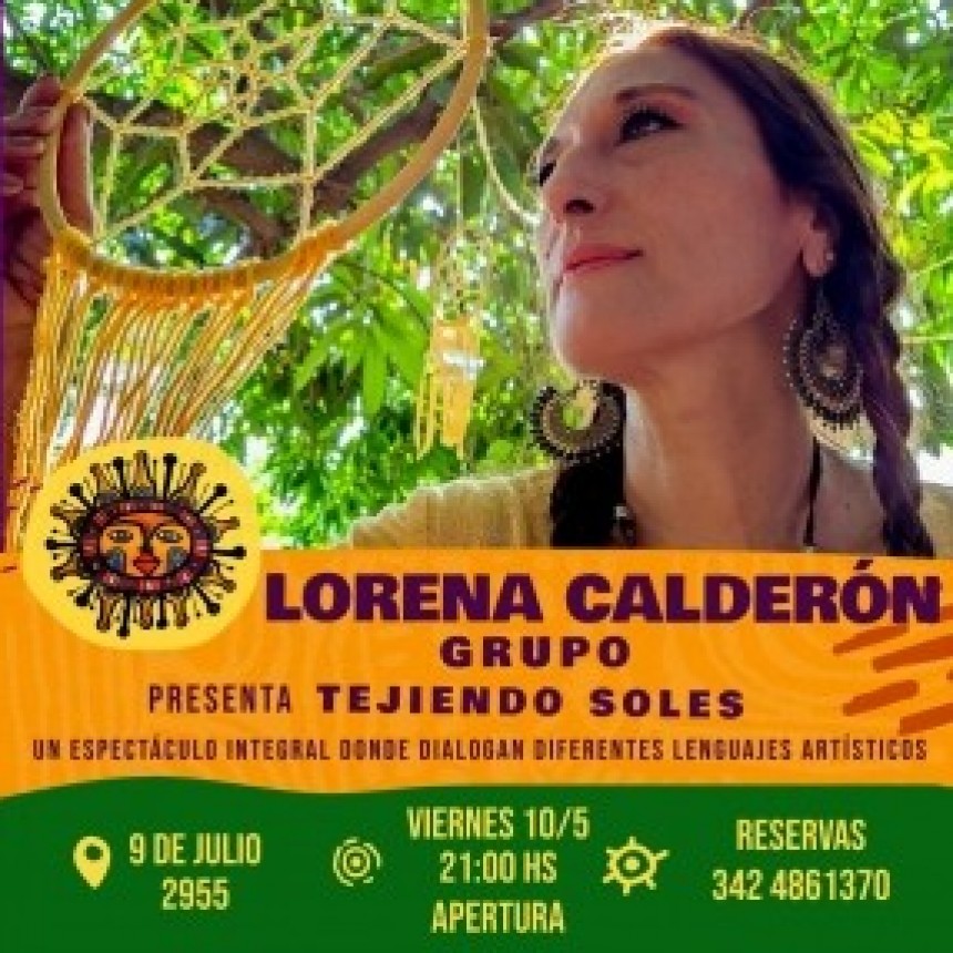 10/5 - Lorena Calder&oacute;n Grupo en El Solar