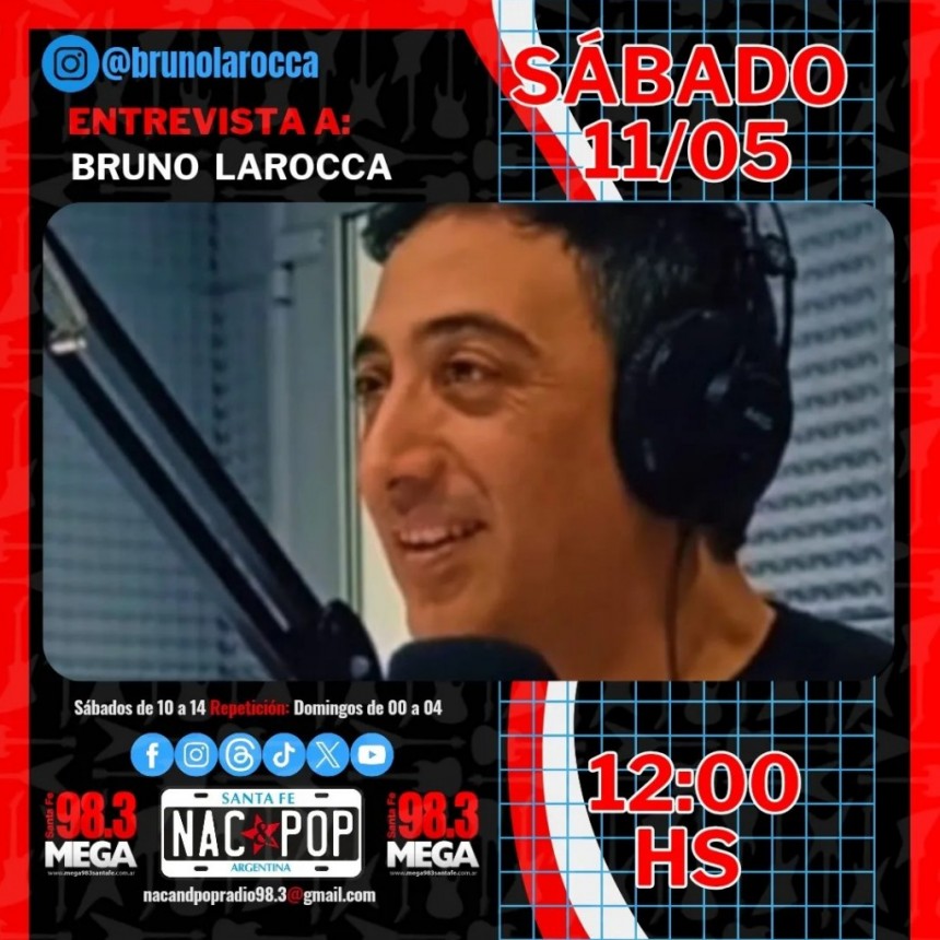 Bruno Larocca autor del libro "VOCES, TIEMPO, VERDAD" sobre la tragedia de Croma&ntilde;on.