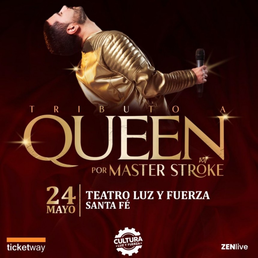 24/5 - Queen por Master Stroke en el Teatro Luz y Fuerza 