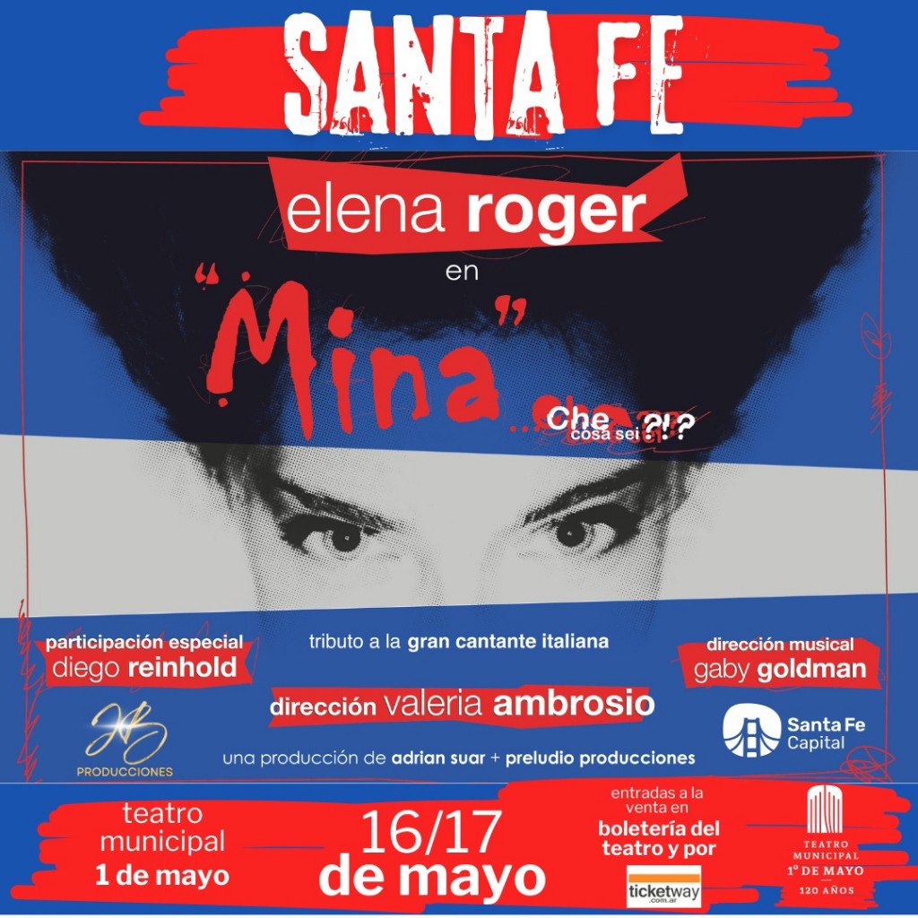 16 y 17/5 - Elena Roger: Mina...che cosa sei?!?
