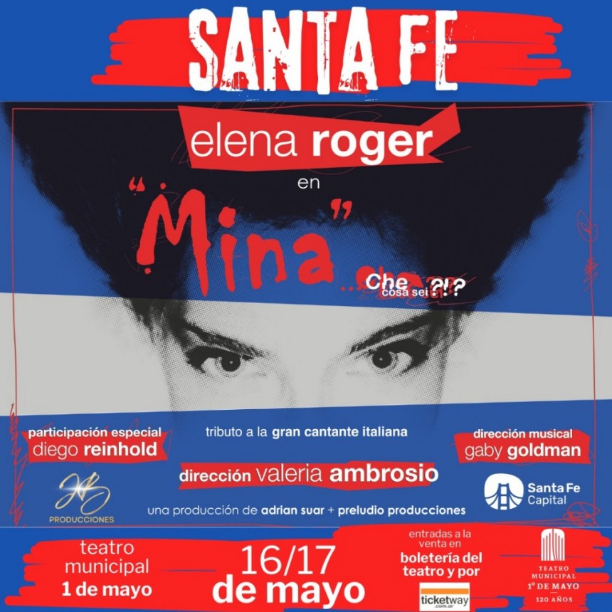 16 y 17/5 - Elena Roger: Mina...che cosa sei?!?