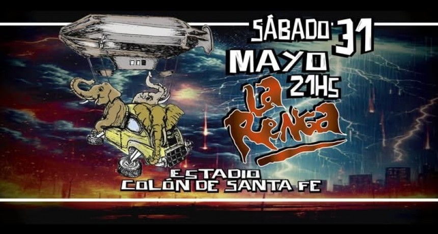 31/5 - LA RENGA en Santa Fe