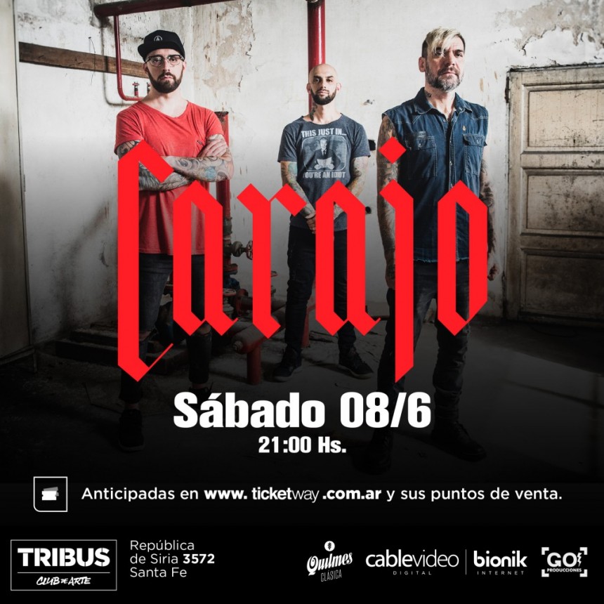 8/6 - CARAJO en Tribus