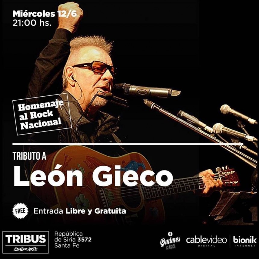 12/6 - SVAT tributa a Le&oacute;n Gieco en Tribus