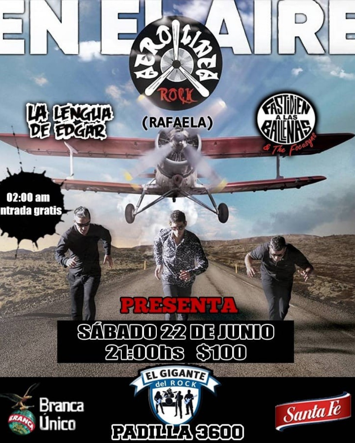 22/6 - La 3era de EL GIGANTE DEL ROCK