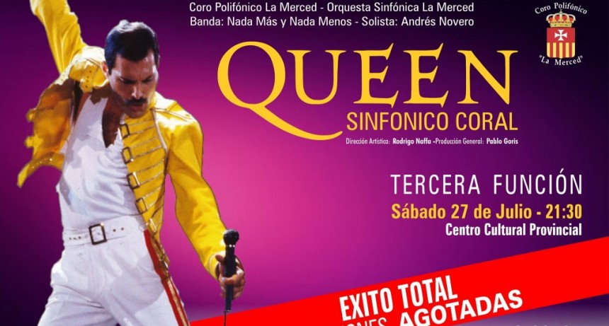 29/6 - Queen Sinf&oacute;nico Coral
