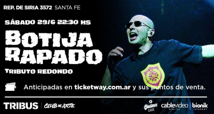 29/6 - Noche Ricotera con Botija Rapado en vivo