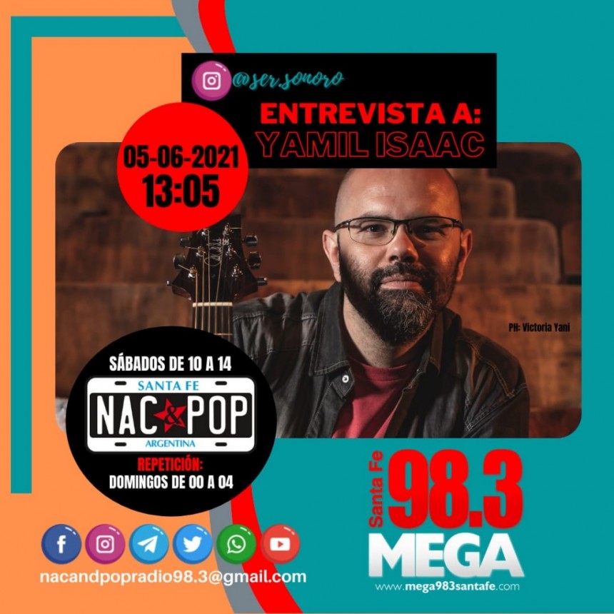 YAMIL ISAAC charl� con NAC & POP