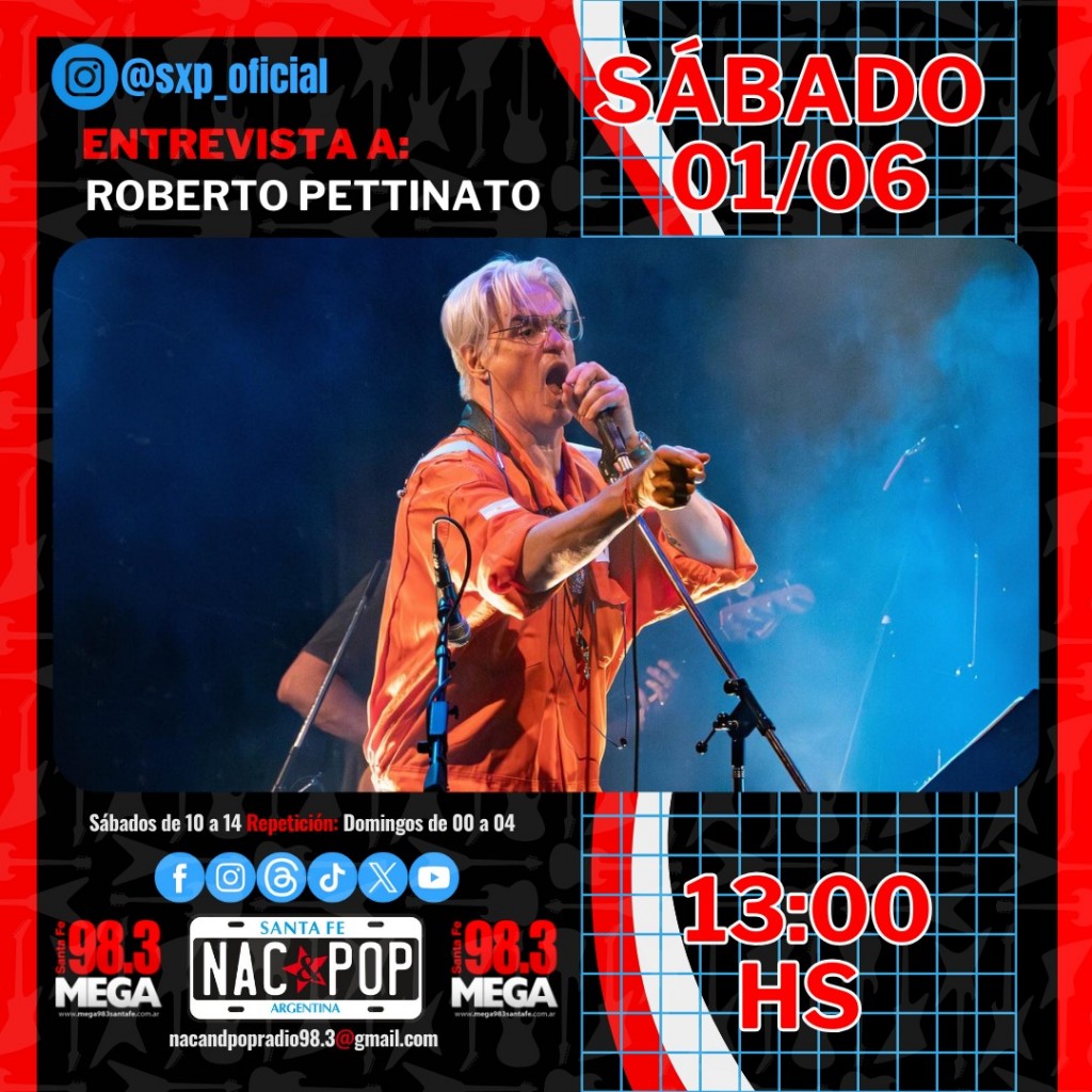 Roberto Pettinato charló con Nac & Pop