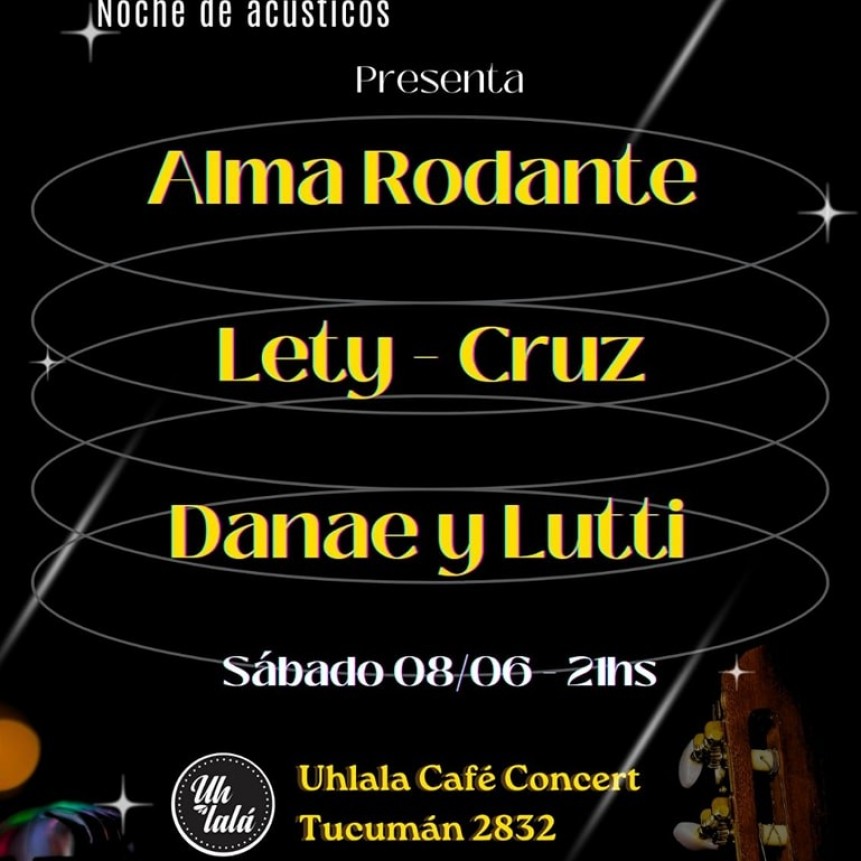 8/6 - ??Noche de ac&uacute;sticos en Uhlala