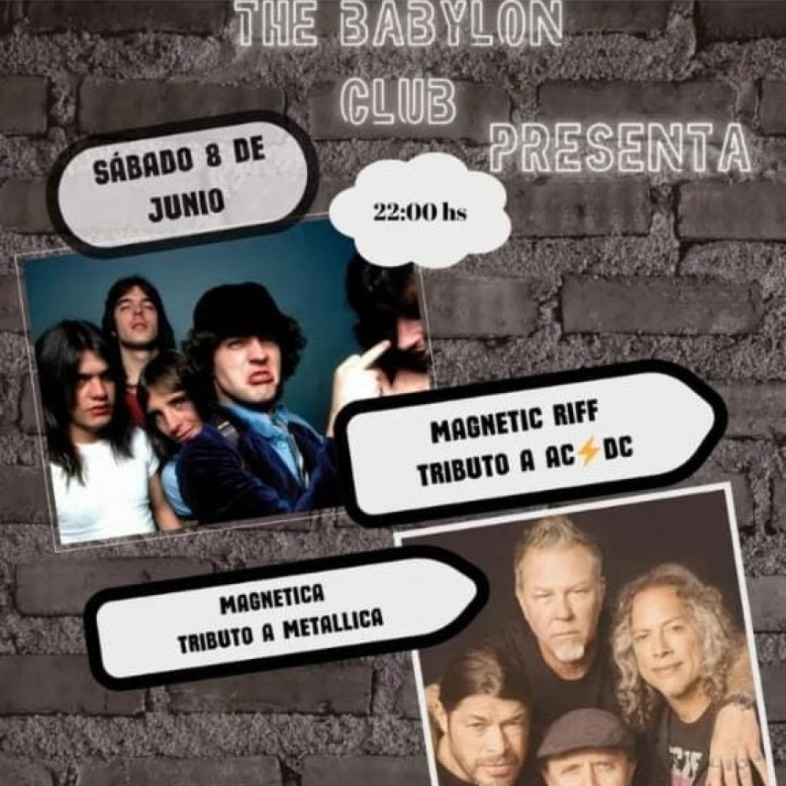 8/6 - Rock en The Babylon Club