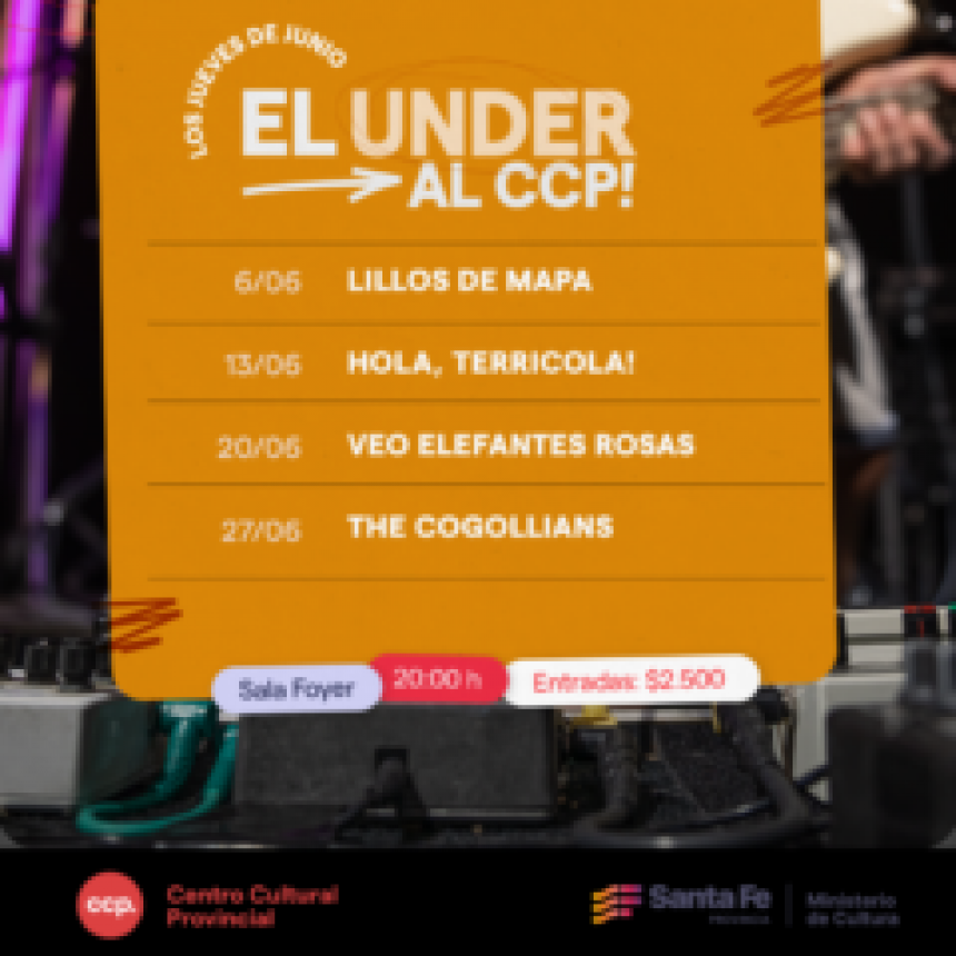 13/6 - El under al CCP: Hola Terricola!