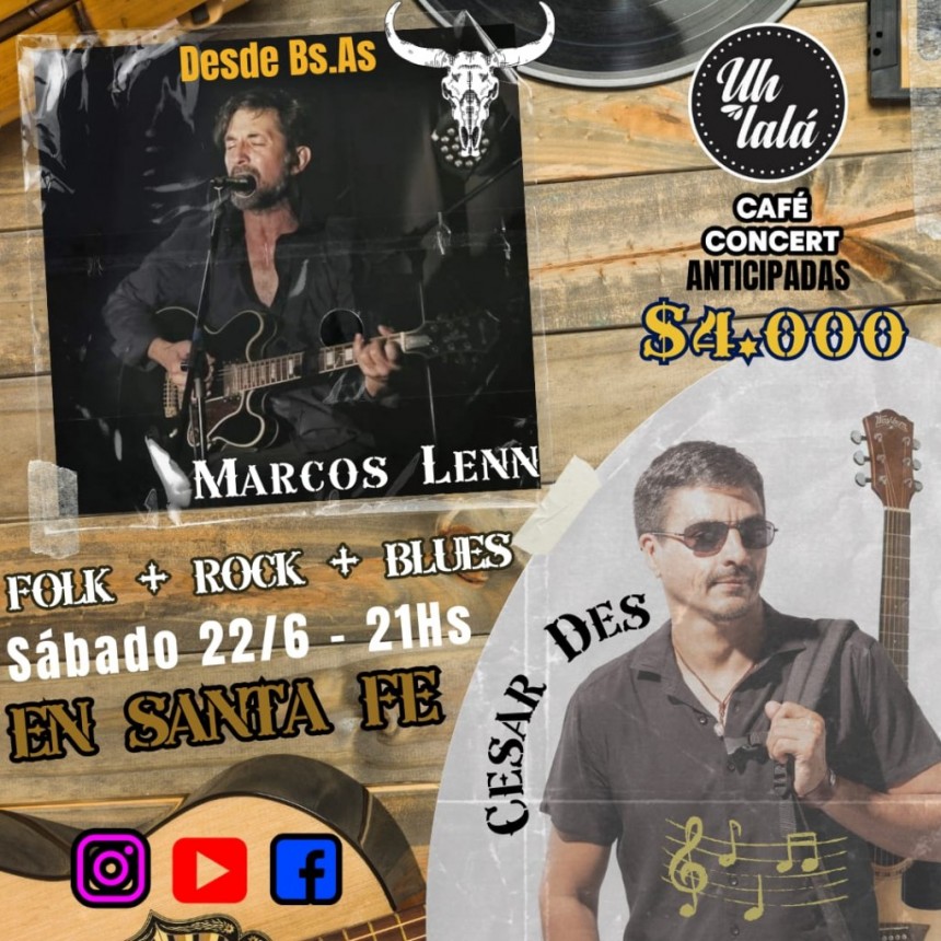 22/6 - Cesar Des en Uh lal&aacute;