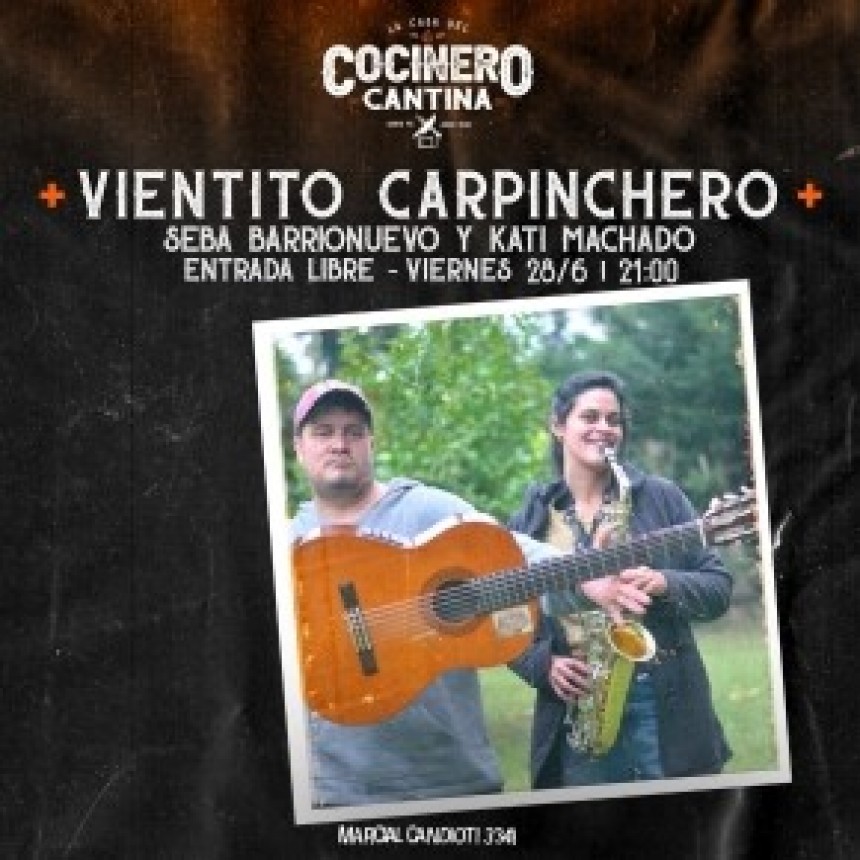 Seba Barrionuevo & Kati Machado en La Casa del Cocinero