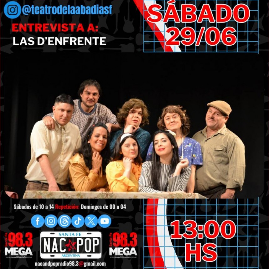 Walter Alemandi nos cuenta "LAS D'ENFRENTE" en Nac & Pop