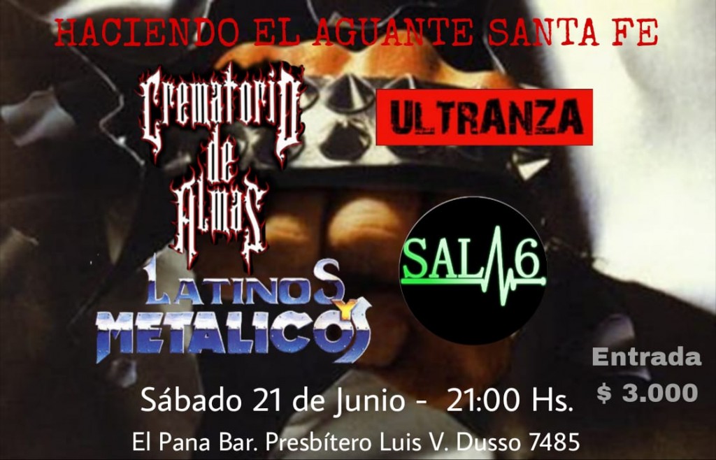 21/6 - ROCK en EL PANA BAR