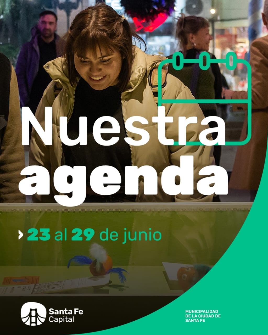 Programación de la Secretaria de Cultura del gobierno de la ciudad de Santa Fe